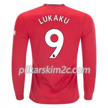 Koszulka Manchester United Romelu Lukaku 9 Główna 2019-2020 - Koszulki Piłkarskie(L/S)